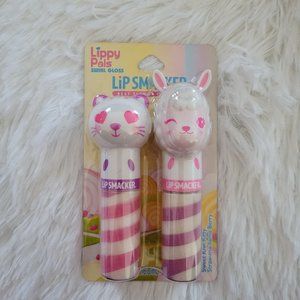 Lippy Pals Kitty & Llama Swirl Gloss Set
